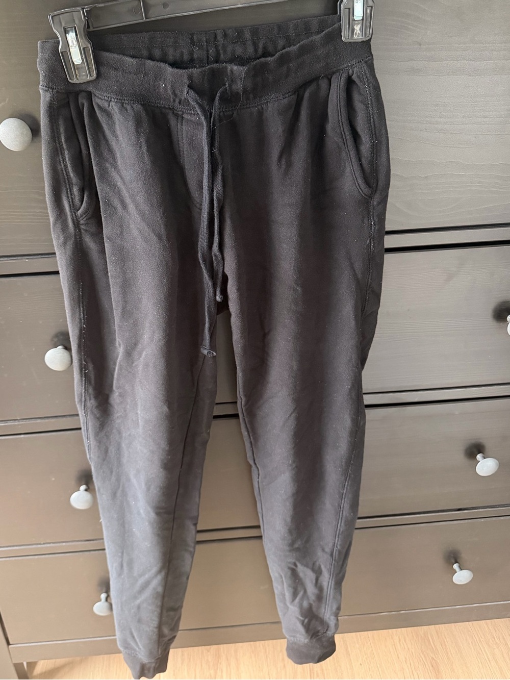 Roots Black Sweatpants Joggers